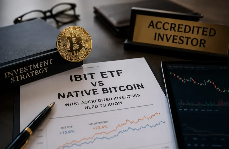 Should Accredited Investors Hold IBIT or Native Bitcoin