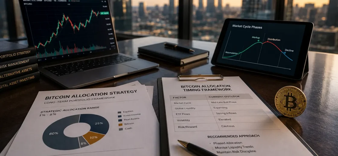 Why Timing Bitcoin Allocation Matters More Than Most Investors Think