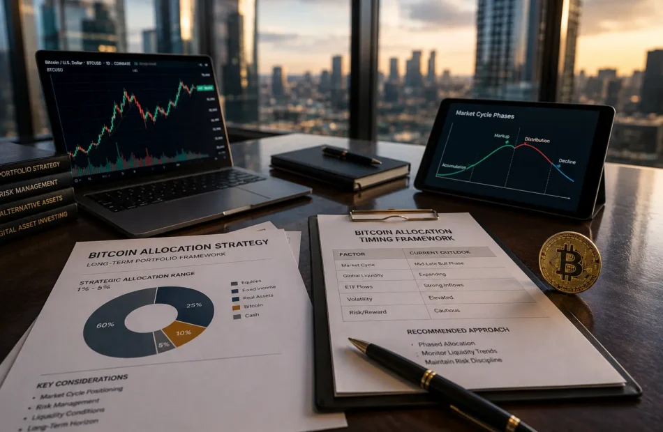 Why Timing Bitcoin Allocation Matters More Than Most Investors Think